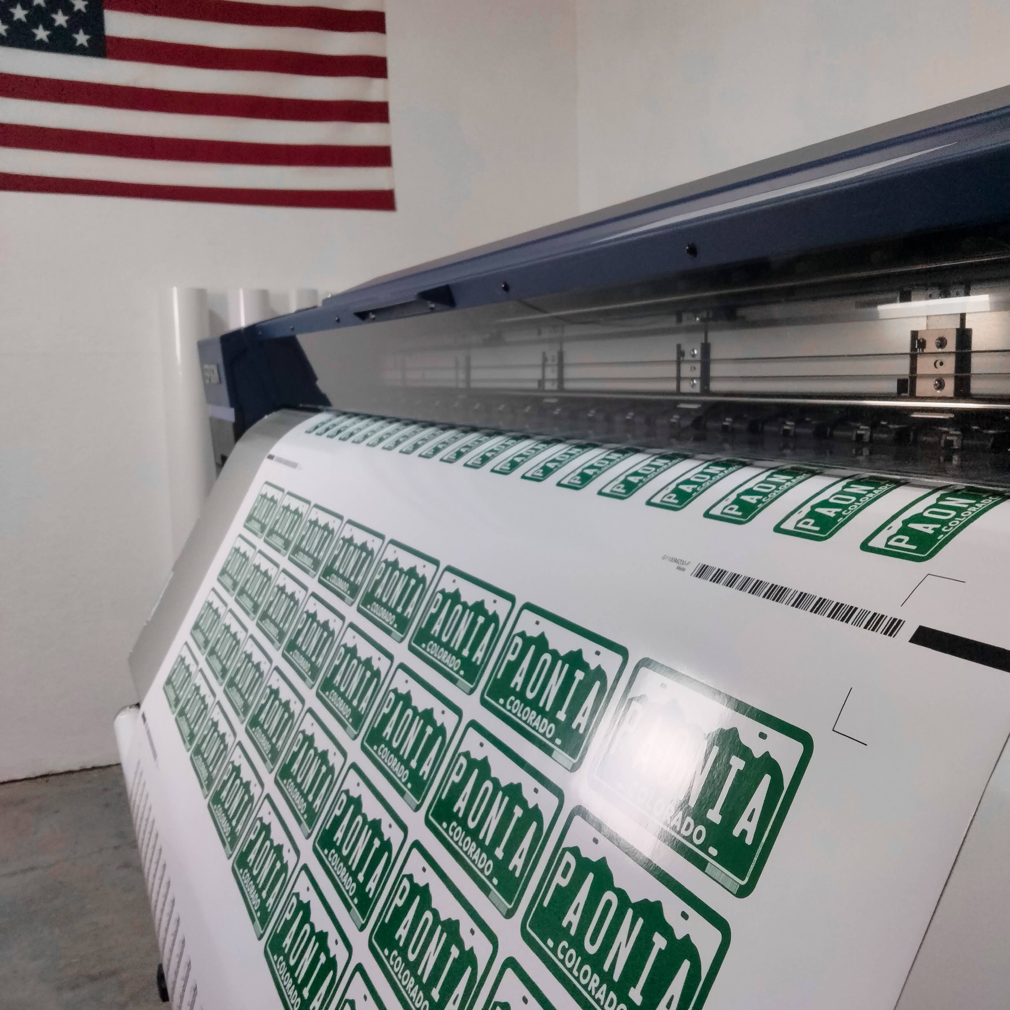 Skylark Printing - Wholesale Sticker - State License Plate Souvenir Sticker with Your City, Text7