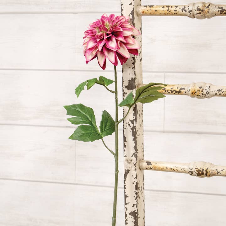 Col House Designs - Wholesale Artificial flowers - Hot Pink Dahlia Stem - 24.5"1