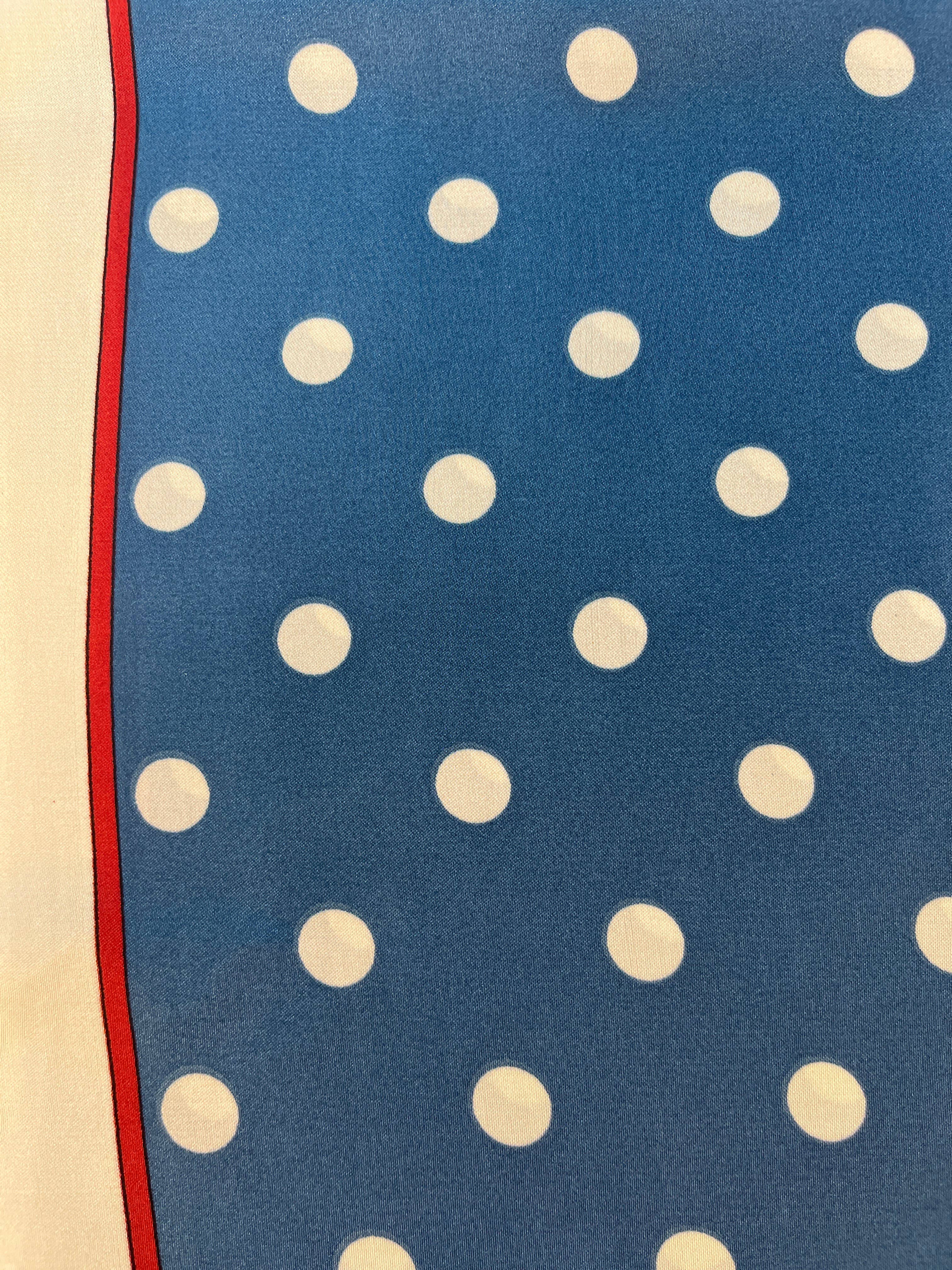 German Fuentes Handbags - Wholesale Scarf - Women's - YF08-C92 SQUARE POLKA DOT SCARVES 2