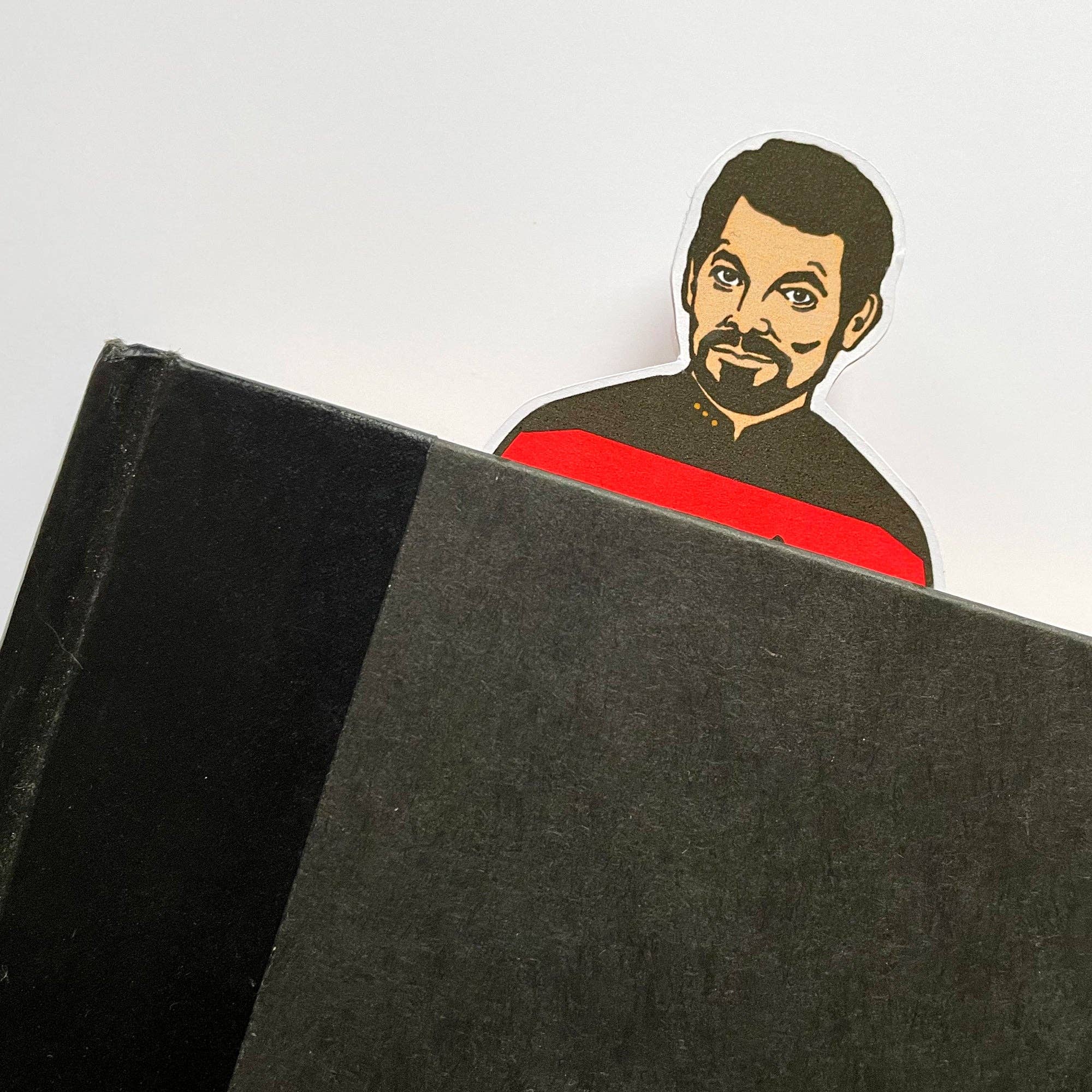 Design Corner - Vendita all'ingrosso Segnalibro - Segnalibro fustellato Star Trek Next Generation Riker2