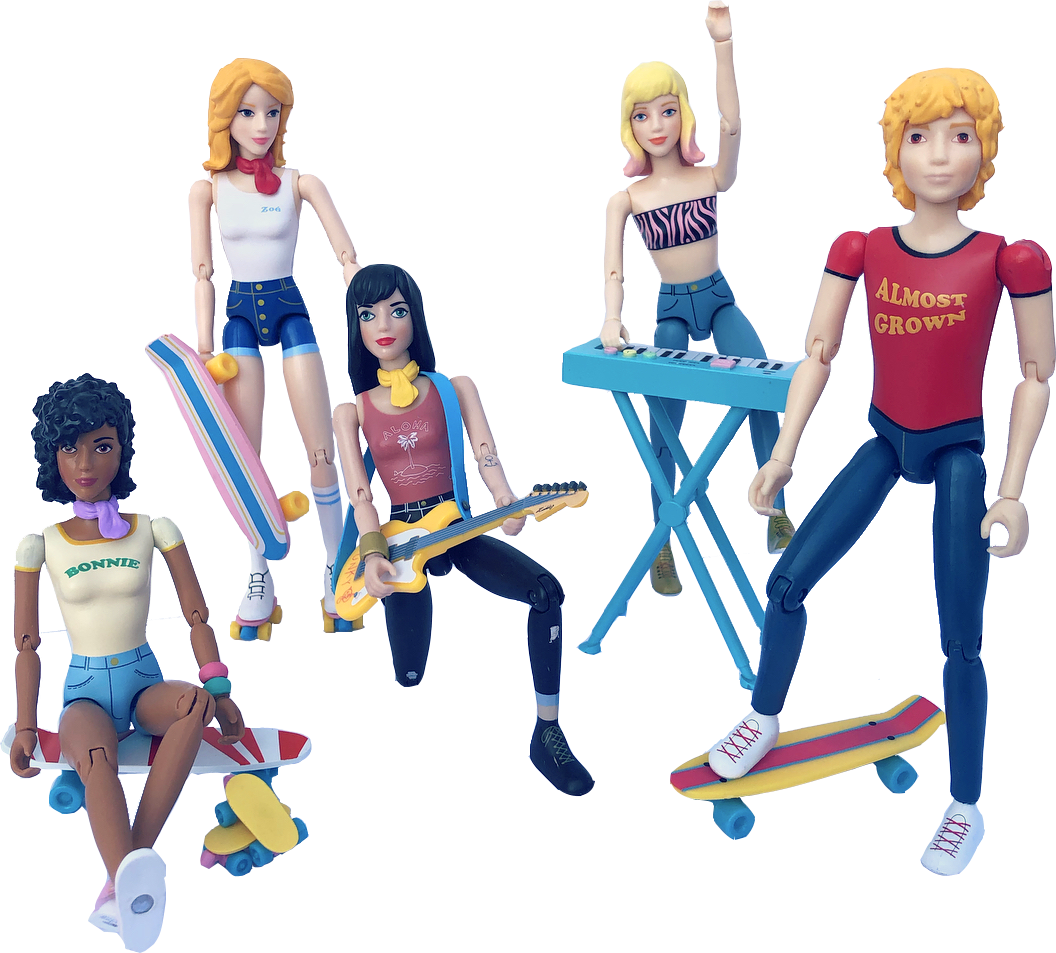 Les Kiddoz – wholesale Figurleksak - Barn – Punky13