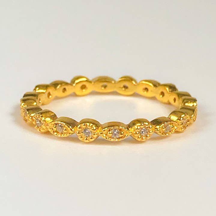 Unendlichkeit Friedensring für den Großhandel von Wolf People Jewelry Design