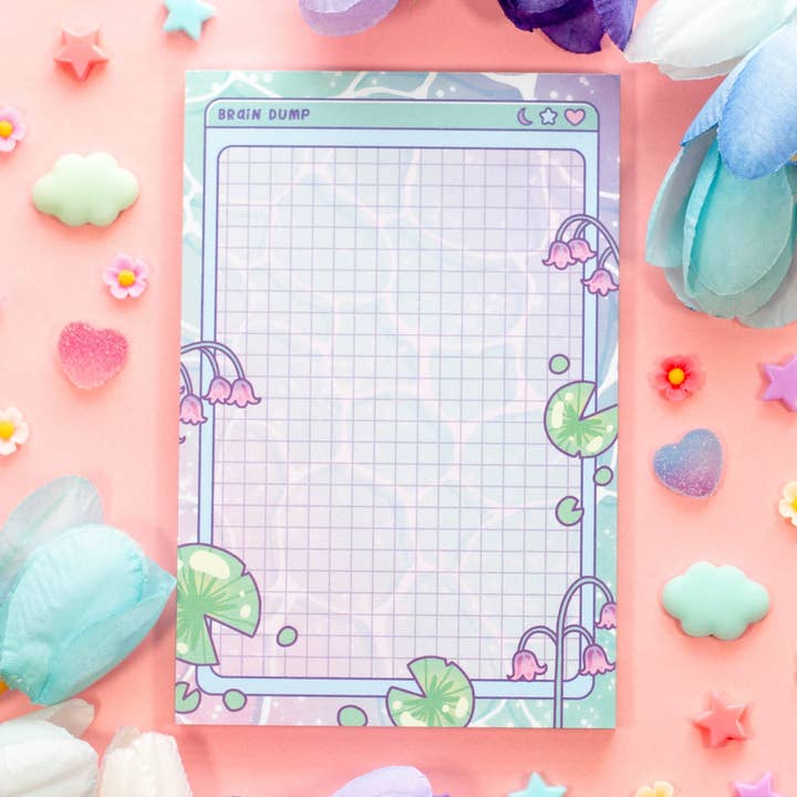 Unicorn Eclipse - Wholesale Notepad - Lilypad Brain Dump Notepad0