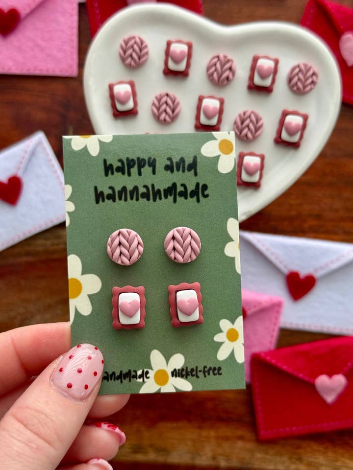 Juliet Stud Pack for wholesale by Happy and Hannahmade