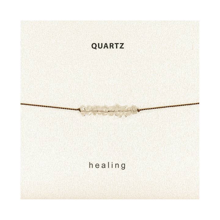 Herkimer Diamant Kwarts Armband - Genezing Edelsteen Intentie voor wholesale door Soulsilk