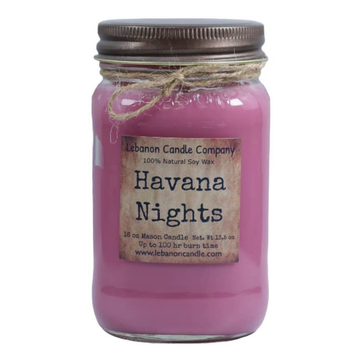 Havana Nights Candle for wholesale by Lebanon Candle Company