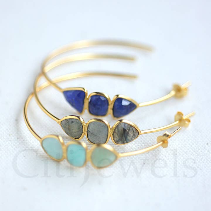 FELIX Z DESIGNS - Vente Créoles - GG0093E-A