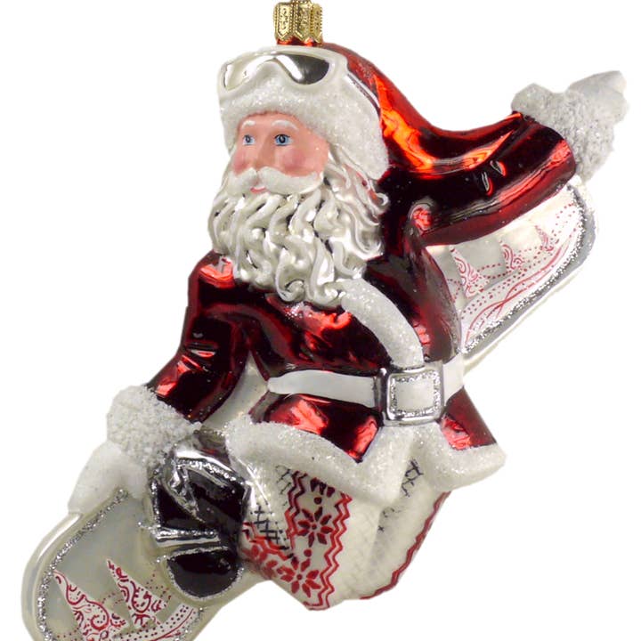 Snowboarding Santa for wholesale by Mysteria
