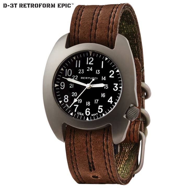 D-3T RETROFORM EPIC Sort Skive Flint Brun Seks Bånd for engroshandel hos Bertucci