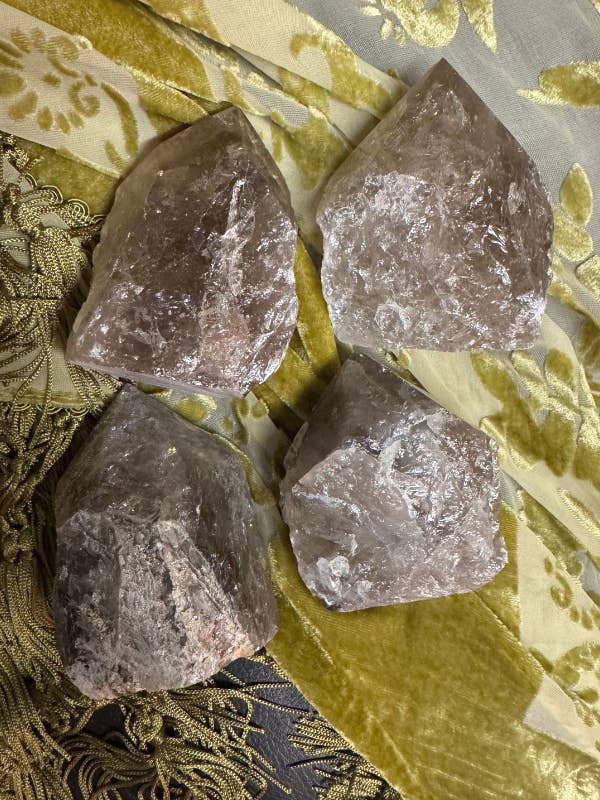 XLarge Smoky Quartz Raw Crystal with Polished Point for wholesale by The House Of Gentry
