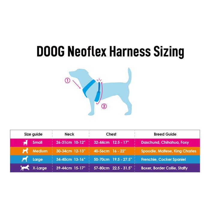 DOOG & Outback Tails & Country Tails - Wholesale Pet Harness - Dog - 'Neoflex' Soft Harness -SNOOPY