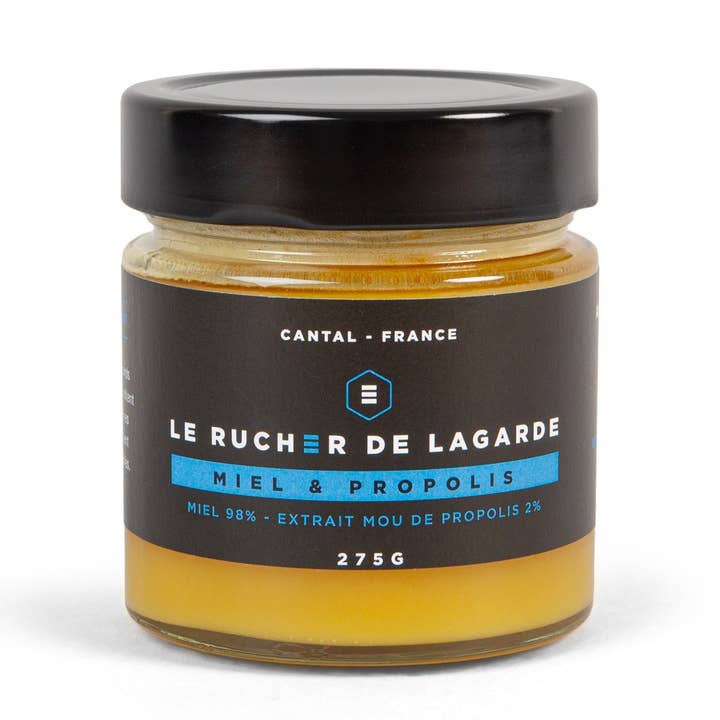 Miele di propoli per la vendita all'ingrosso da parte di Le Rucher de Lagarde