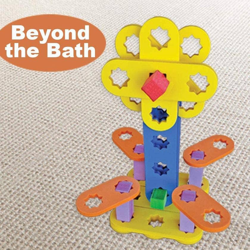 Just Think Toys - Wholesale Building Set - Kids - Planks & Pegs Starter Set - Primary Colors2