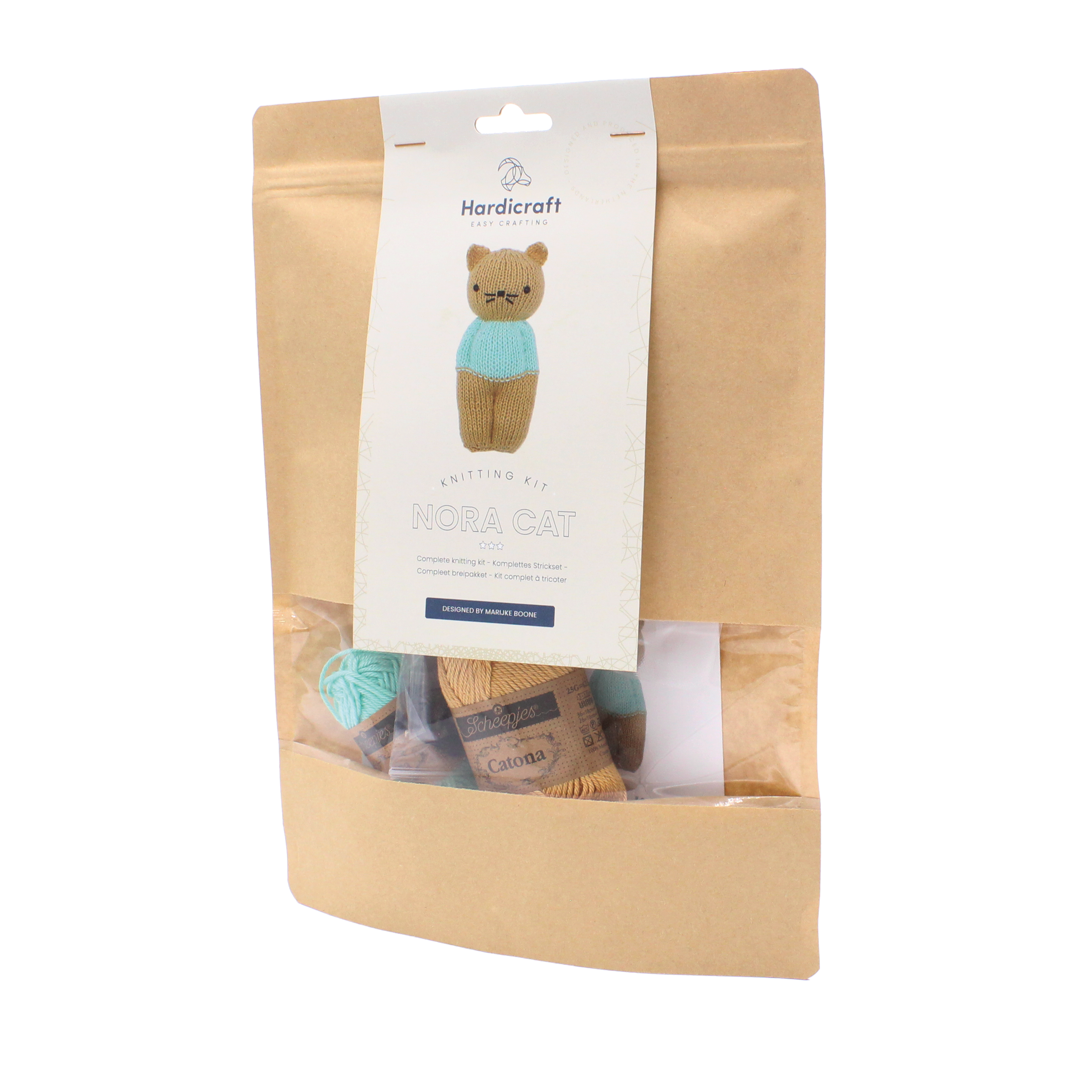 Hardicraft USA - Wholesale Knitting/Crochet Supplies - DIY Knitting Kit - Nora Cat3