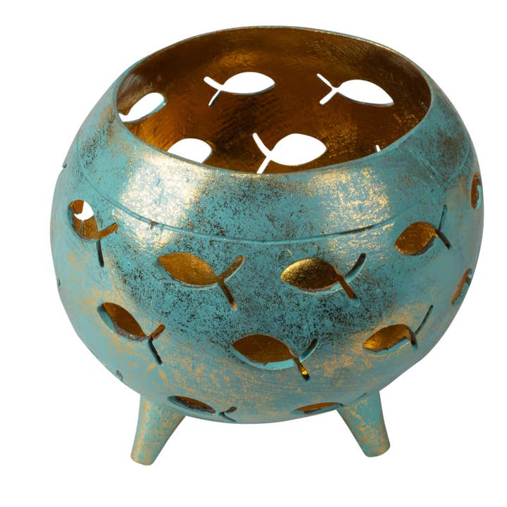 QUEIMADOR DE INCENSO DE SOL EM CASCA DE COCO por atacado de Benjamin International