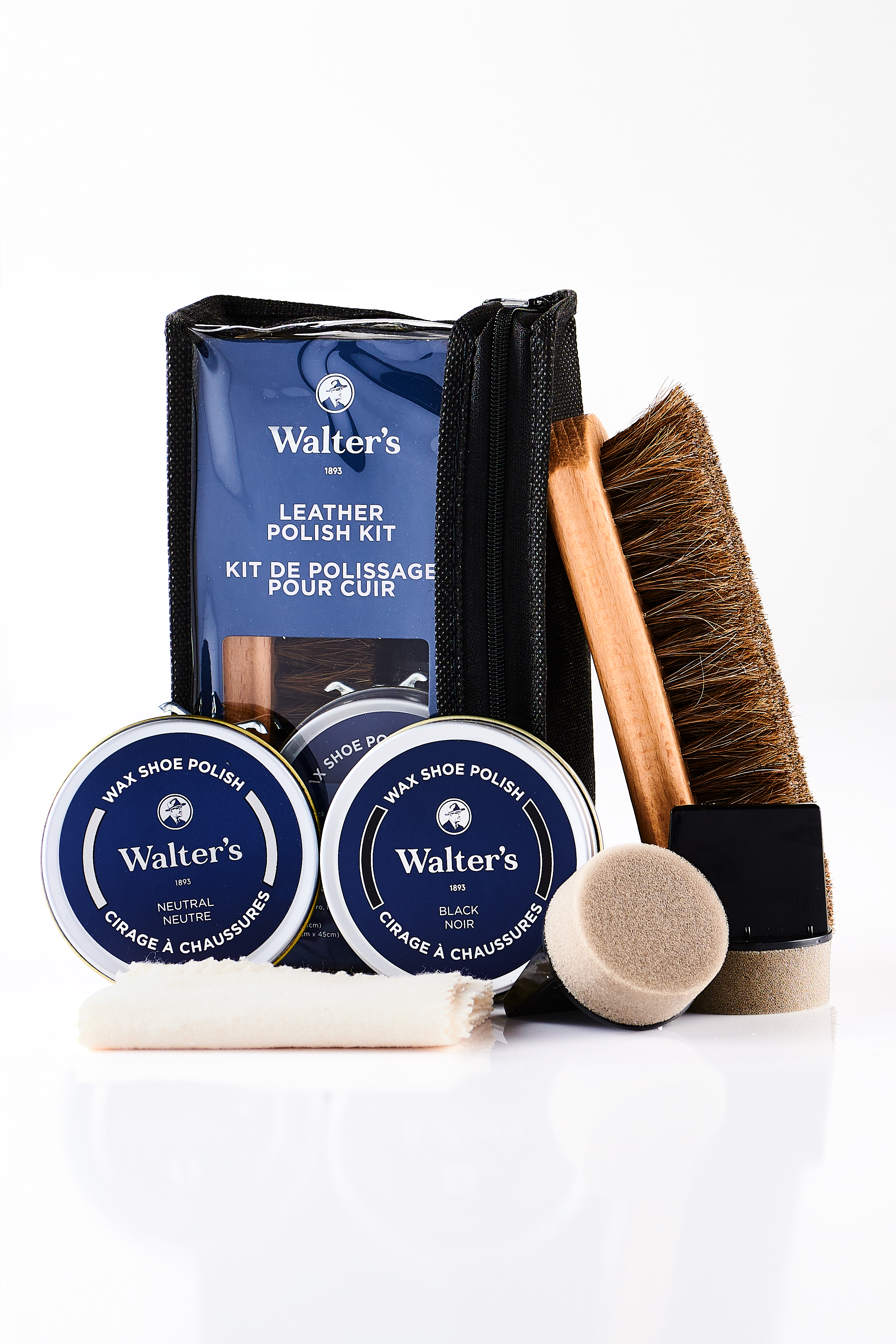 Walter's Shoe Care - Wholesale Shoe Accessories - Shoe Polish Kit1