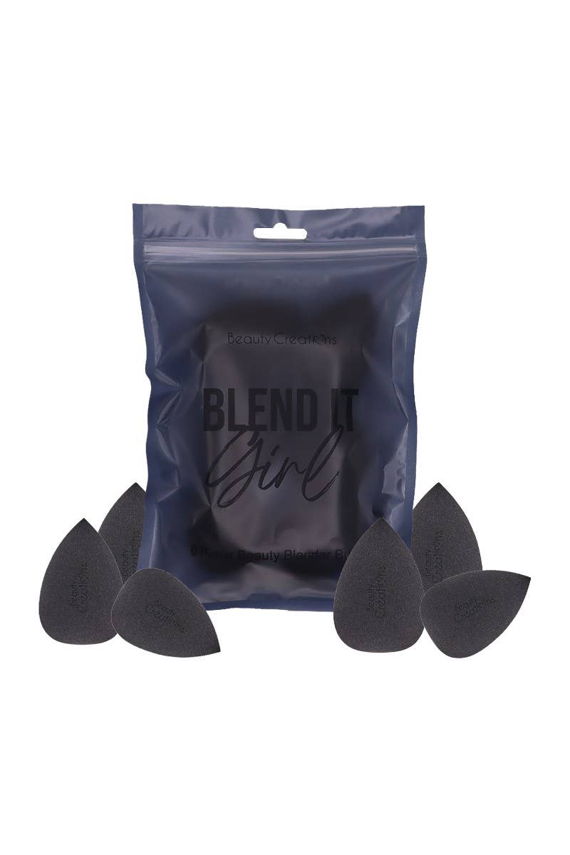 PINEAPPLE Beauty – wholesale Make-up sponge/blender – Beauty Creations BGBB Blend It Girl Beauty Blender Black - 63