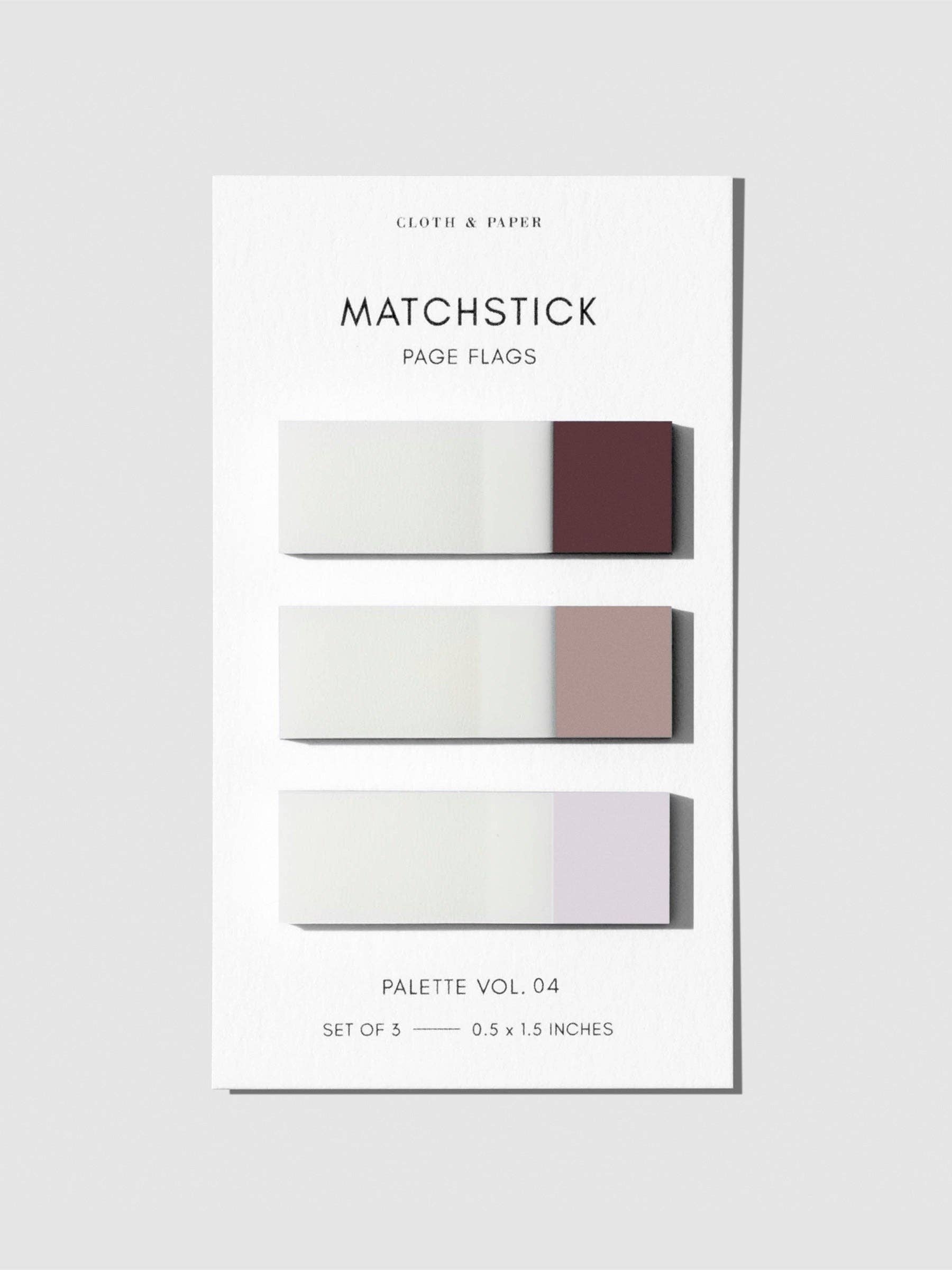 Cloth & Paper – Engroshandel Klistermærke – Matchstick Side Flag Sæt8
