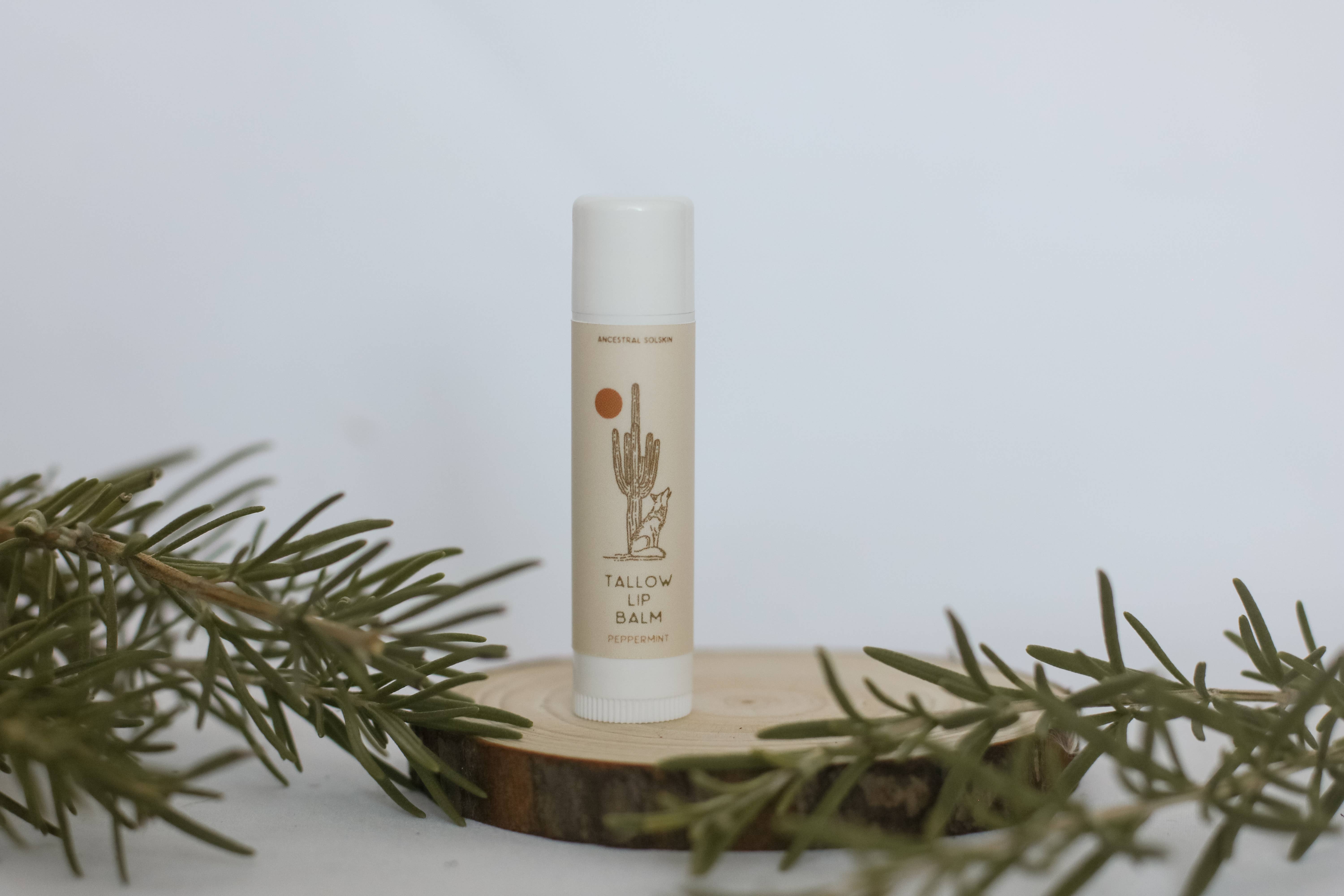Ancestral Solskin - Wholesale Lip Balm - Peppermint Tallow Lip Balm2