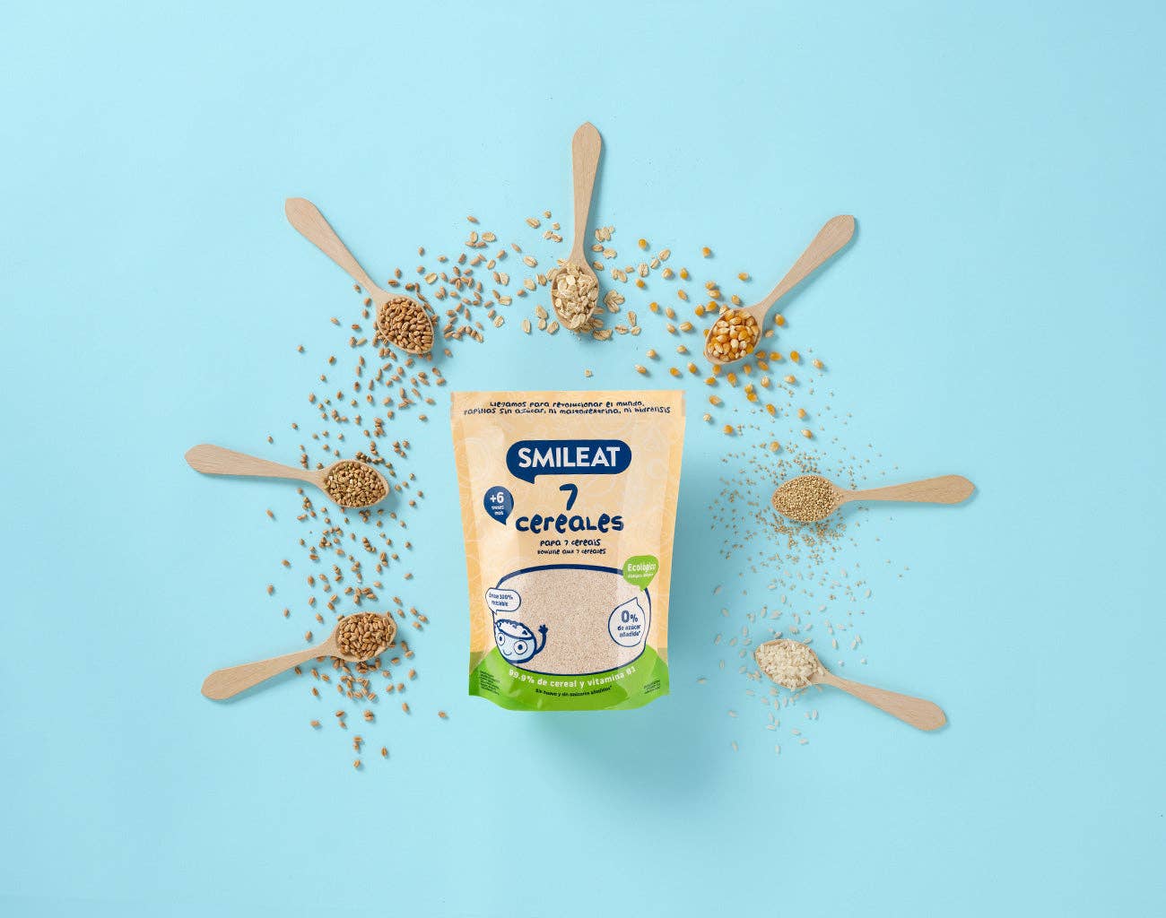 Smileat - Wholesale Baby Food - Organic 7 Cereal Porridge2