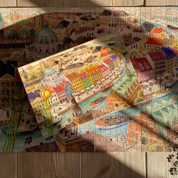 Penny Puzzle - Wholesale Puzzle - Adult - HOME OF A KING 1000 piece jigsaw puzzle