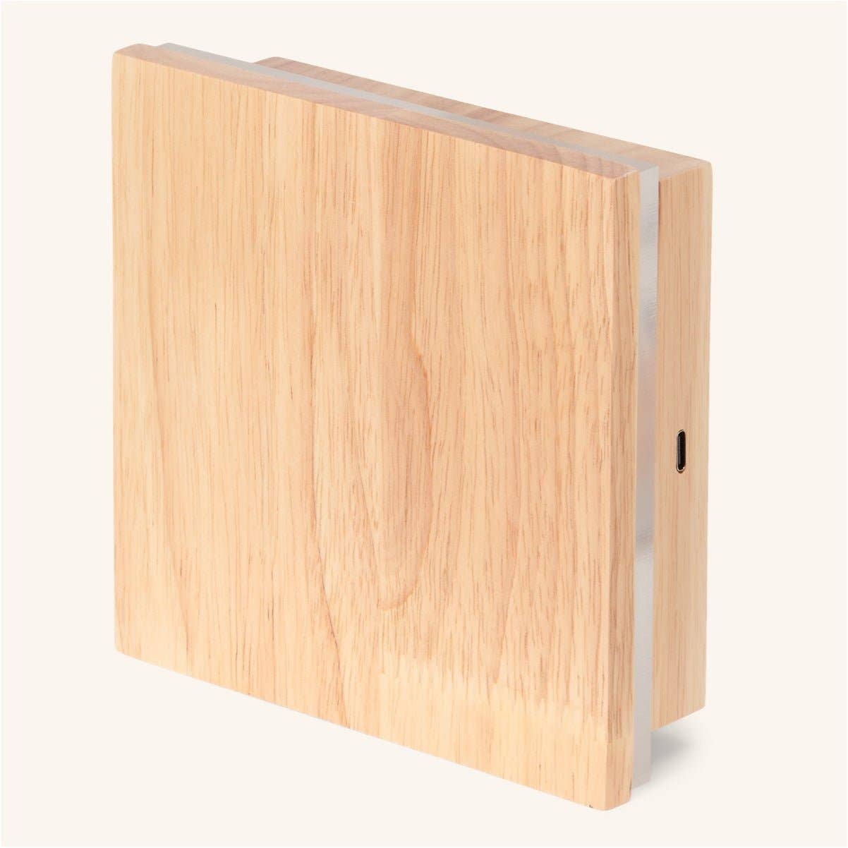 Tavellio - Vente Appliques - Applique murale sans fil Lane Light marron clair | Design rechargeable et dimmable9