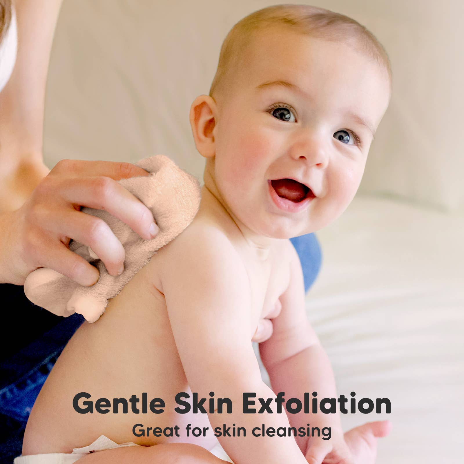 Peachy 6-Pack Baby Wash Cloths for wholesale on Faire2