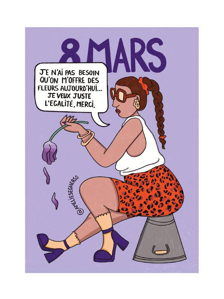 8 MARS - för wholesale av Amélie Seghers