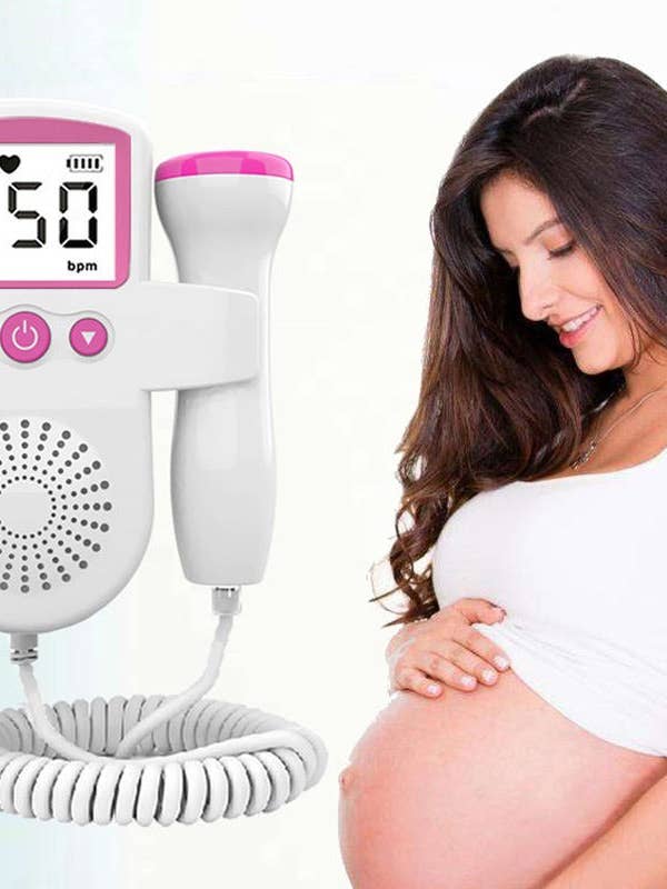 Mix Match Colors Fetal Doppler Baby Heart Monitor For Pregnancy for wholesale on Faire1