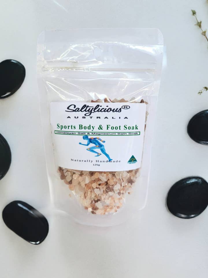 Sports Bath & Foot Soak 125 Gram for wholesale by Naturally Pure Aromas