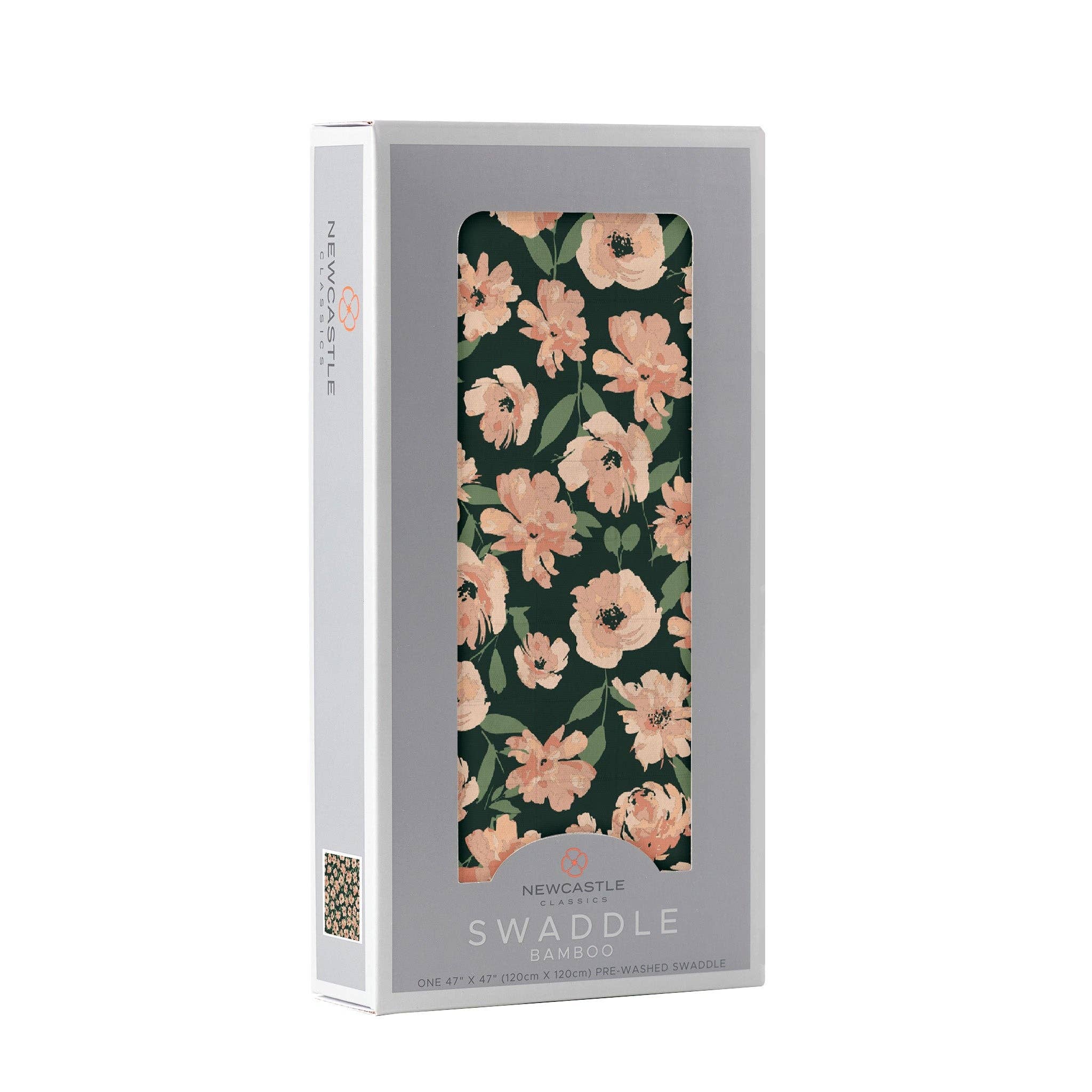 Newcastle Classics - Venta al por mayor Mantita - Bebé - Envoltura de bambú Canyon Sunset Flowers1