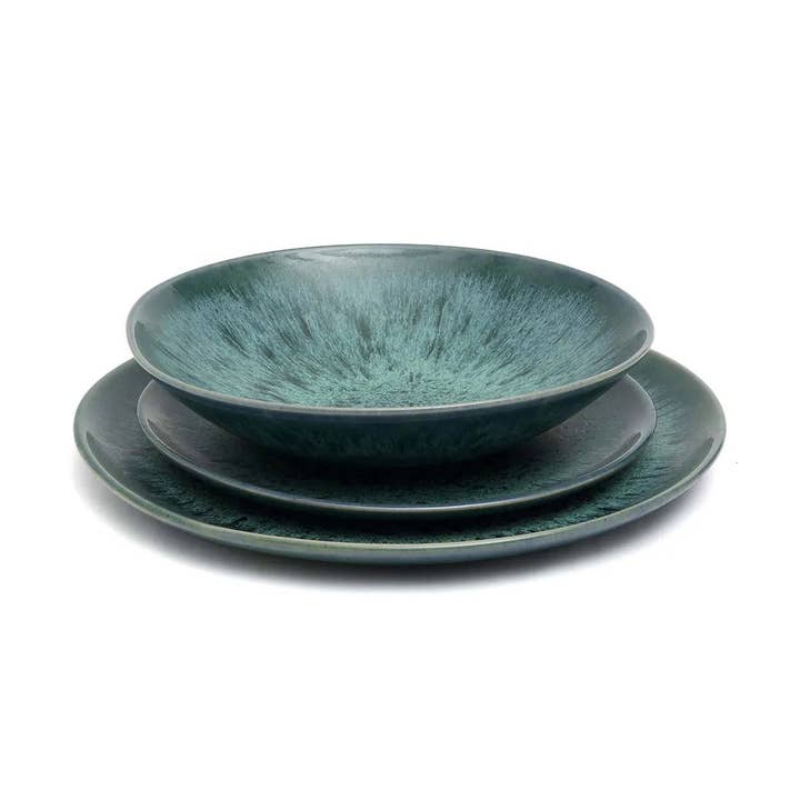 Bazar Bizar Living - Wholesale Dinner Plate - The Aqua Dinner Plate4