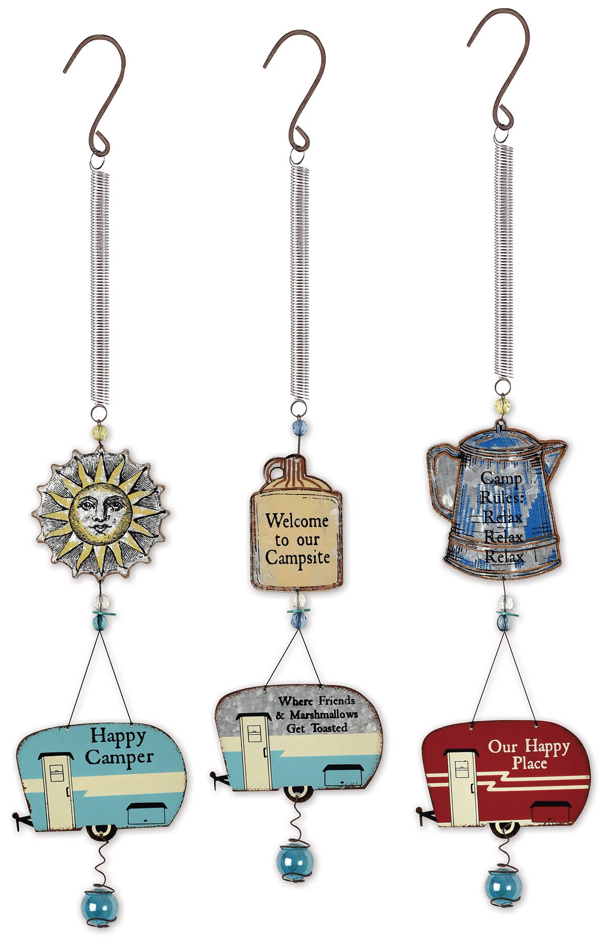 Sunset Vista Designs - Wholesale Outdoor Ornament/Decor - Trailer Bouncy 3 ASST1