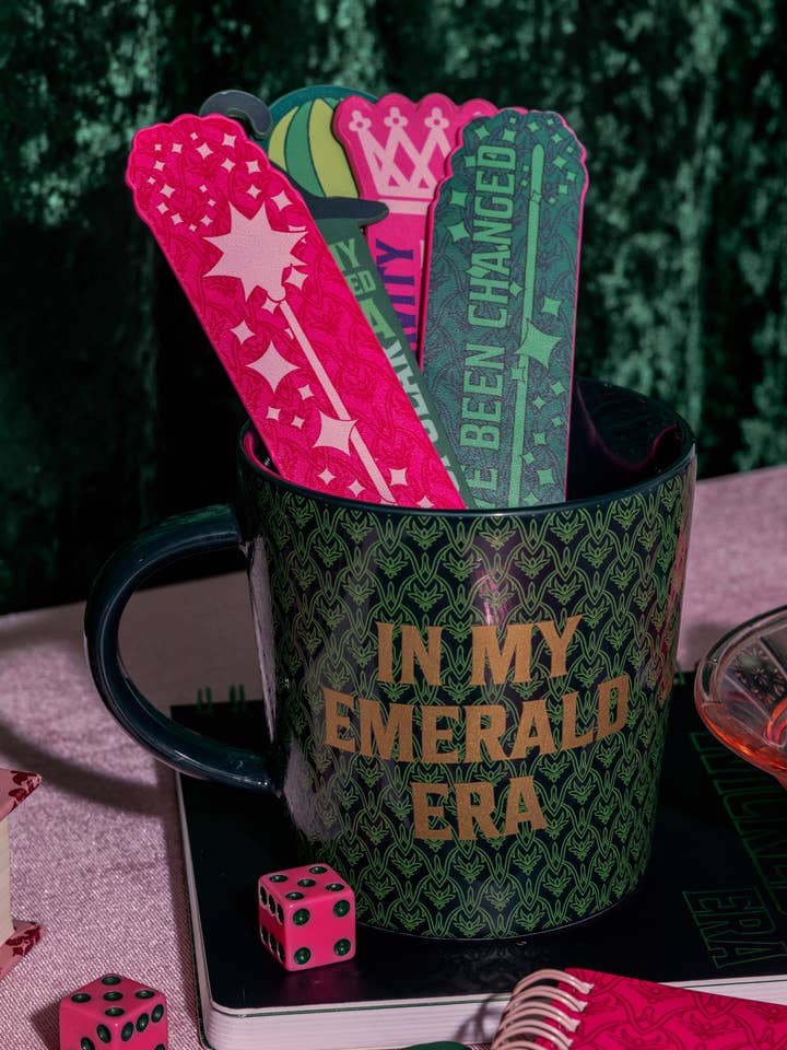 Wicked Ceramic Mug, In My Emerald Era for wholesale by Steel Mill and Co.