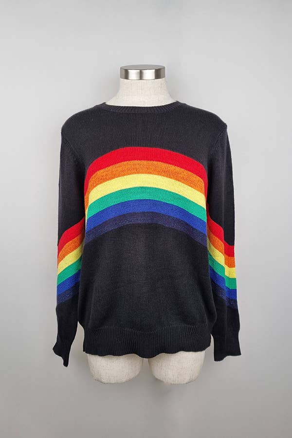 Pink Irene Wholesale - Vente Pull en maille – femme - PULL UNI ET ARC-EN-CIEL15