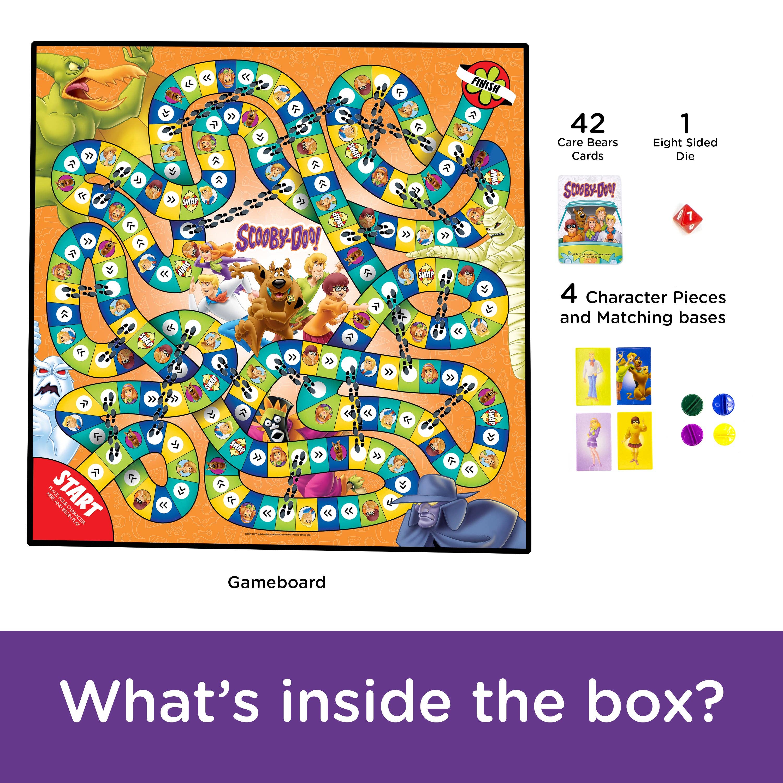 AQUARIUS, GAMAGO, ICUP, & ROCK SAWS by NMR Brands - Wholesale Board Game - Scooby Doo Journey Board Game2