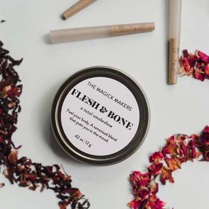 Magick Makers - Wholesale Herbs - Flesh & Bone | Herbal Smoking Blend