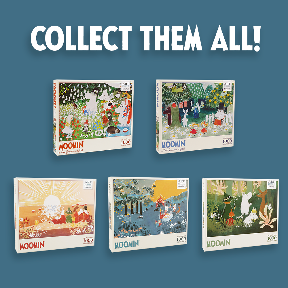 Barbo Toys - Vendita all'ingrosso Puzzle - Bambini - Puzzle d'arte Moomin - 1000 pezzi - Blu8