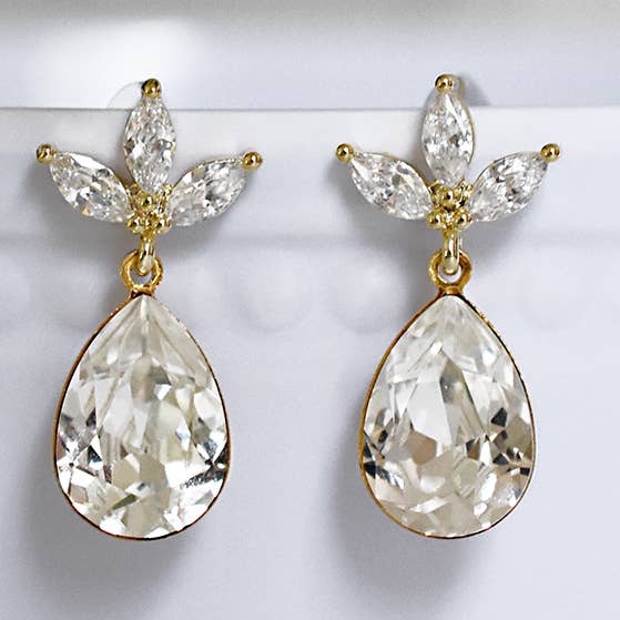 Brincos Kate em ouro por atacado de Designed by Stacey Jewelry