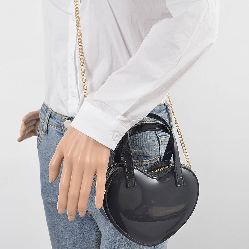 3AM BY H&D ACCESSORIES - Wholesale Crossbody Bag - Women's - Heart Shape Jelly Bag7