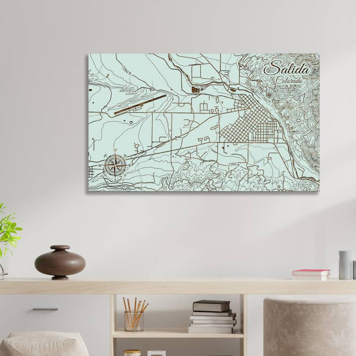 Colorado: Salida Street Map and other Purchase Wholesale comida saludable. Free Returns & Net 60 Terms on Faire trending on Faire.