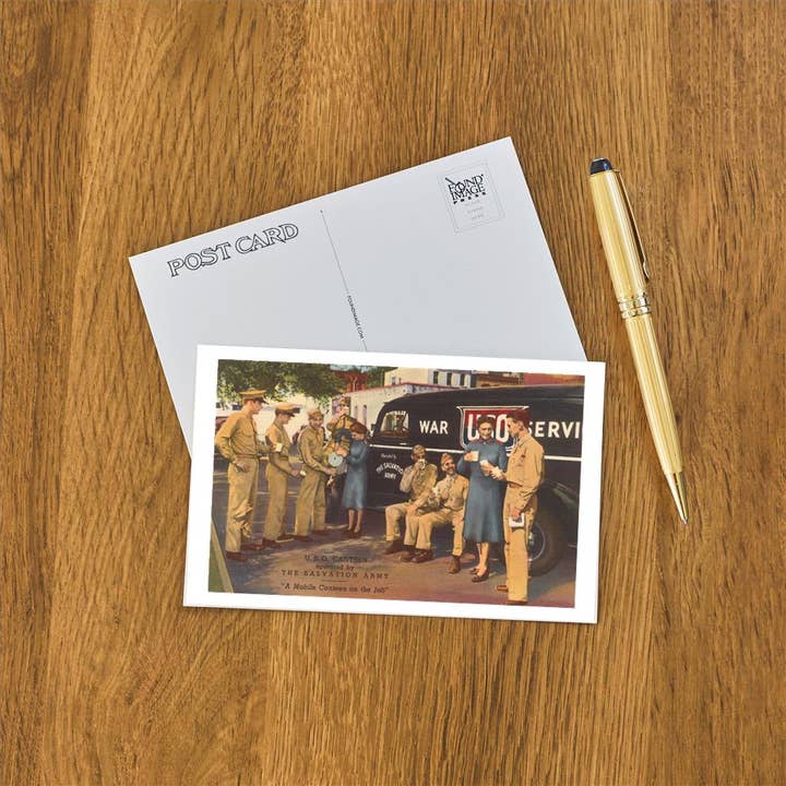 Found Image Press – Großhandel Postkarten – Postkarte ML-01 Heilsarmee Mobile Kantine