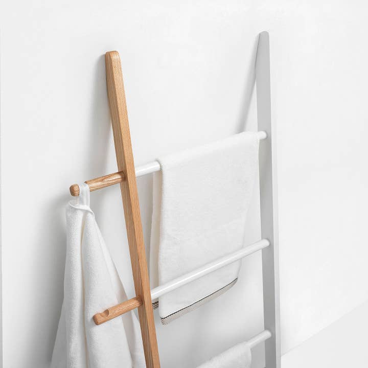 Gruppo F.T - Wholesale Coat Rack - BING wooden towel ladder
