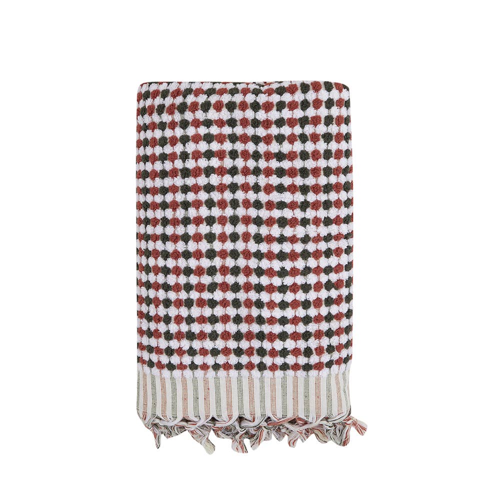 Kikoya - Wholesale Bath Towel - Pompom Bubble Handloom Bath Turkish Towels Farmhouse Decor19