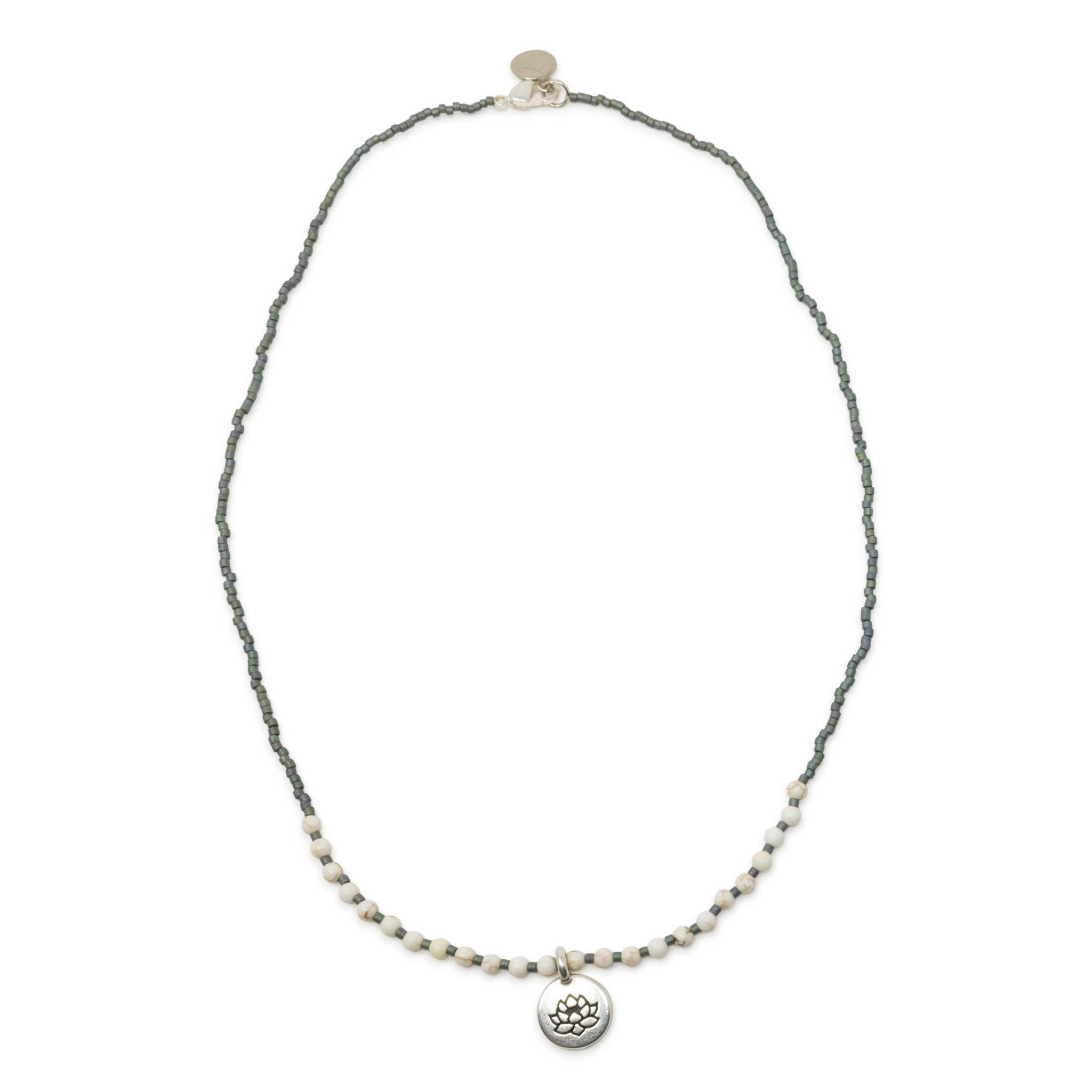 Nica Life - Wholesale Pendant/Charm Necklace - Zen Necklaces w/ Silver Yoga Charms 10