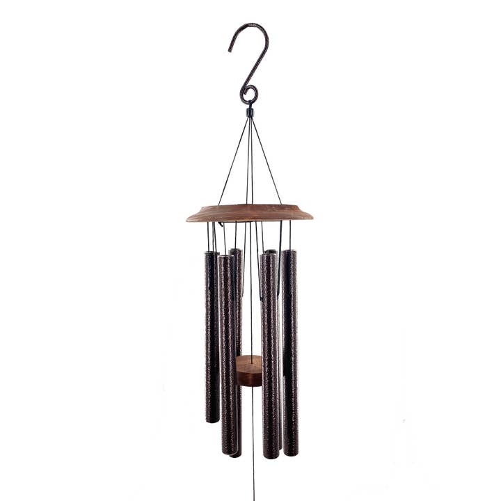 Weathered Raindrop - Wholesale Wind Chime - Spanish Memorial Sympathy Gift Outdoor Wind Chime