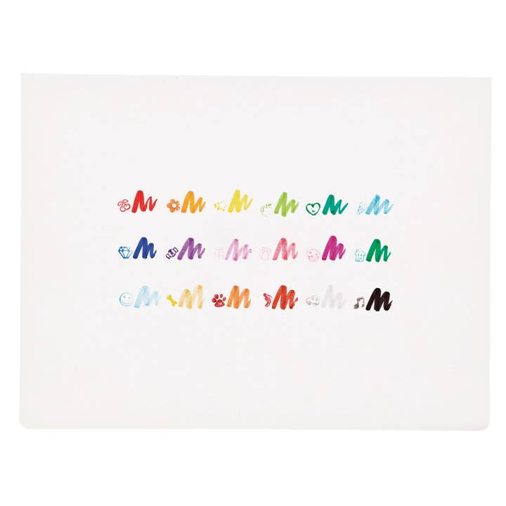 OOLY - Wholesale Markers - Kids & Baby - Stampables: Double-Ended Brush & Stamp Markers (Set of 18)3