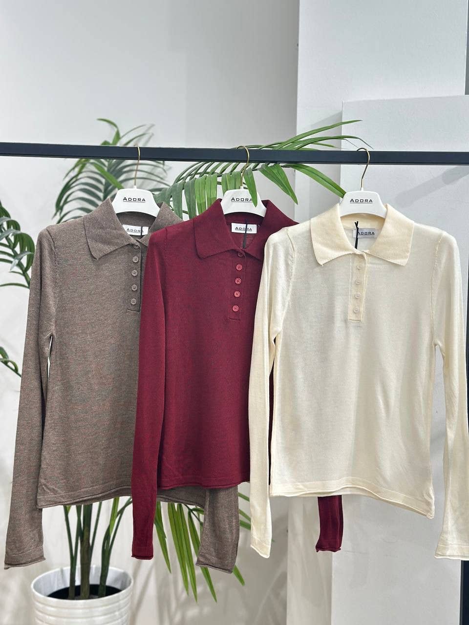 ADORA - Venta al por mayor Polo - Mujer - polo de punto mezcla de lana0