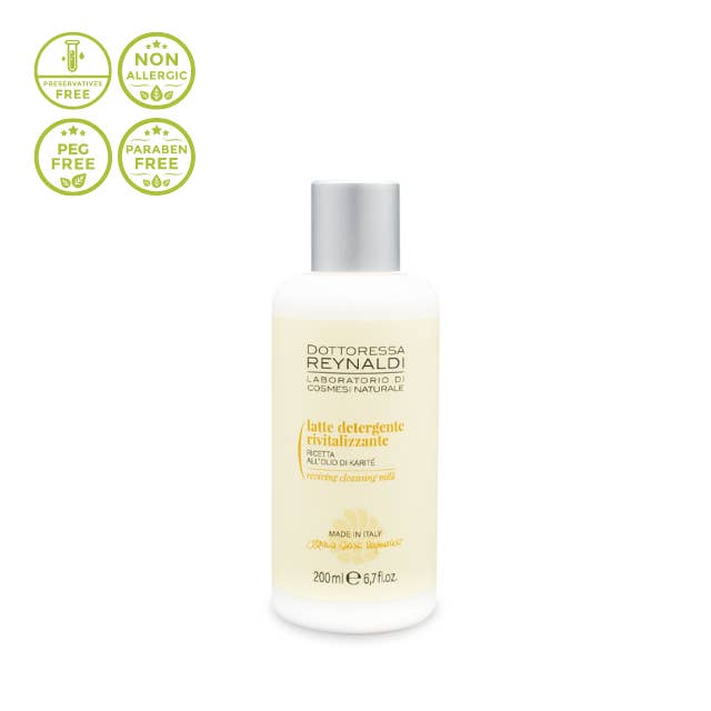 Leche limpiadora de acción revitalizante para pieles normales - 200 ml para venta al por mayor de Dottoressa Reynaldi