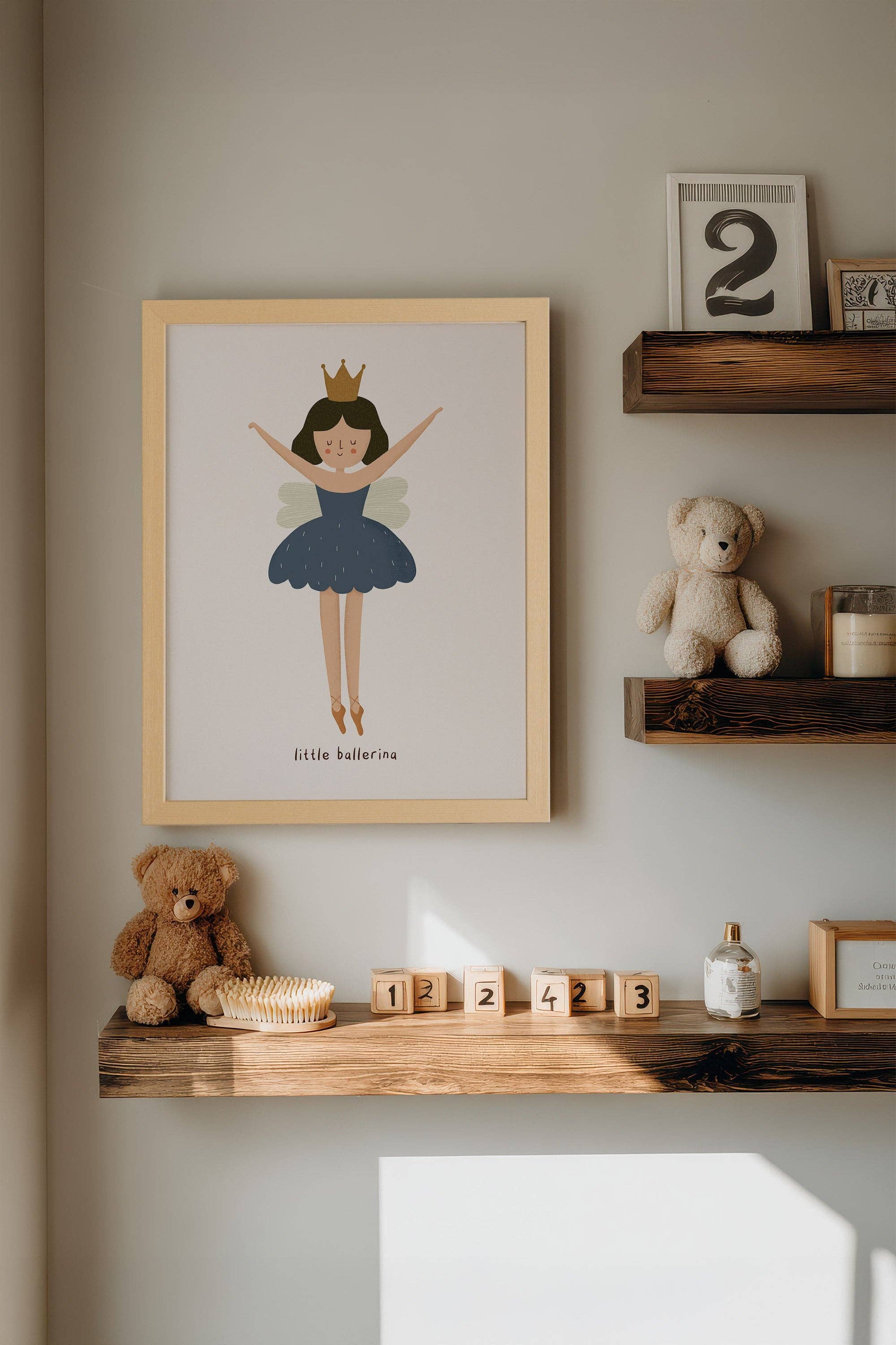 Oleka Canvas - Wholesale Art Print - Petite Ballerine, Toile rigide encadrée2